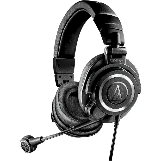 Cuffie Audio-Technica M50xSTS StreamSet con microfono cardioide e cuscinetti intercambiabili per streaming di alta qualità