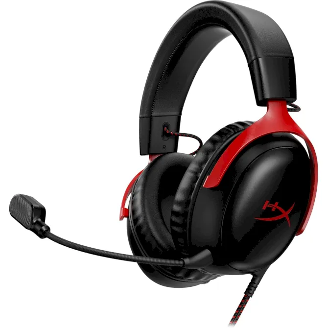 Cuffie gaming HyperX Cloud III con driver da 53 mm e microfono flip-to-mute