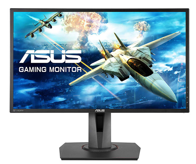 monitor da gaming ASUS colore nero dimensione 24 pollici velocità 144Hz