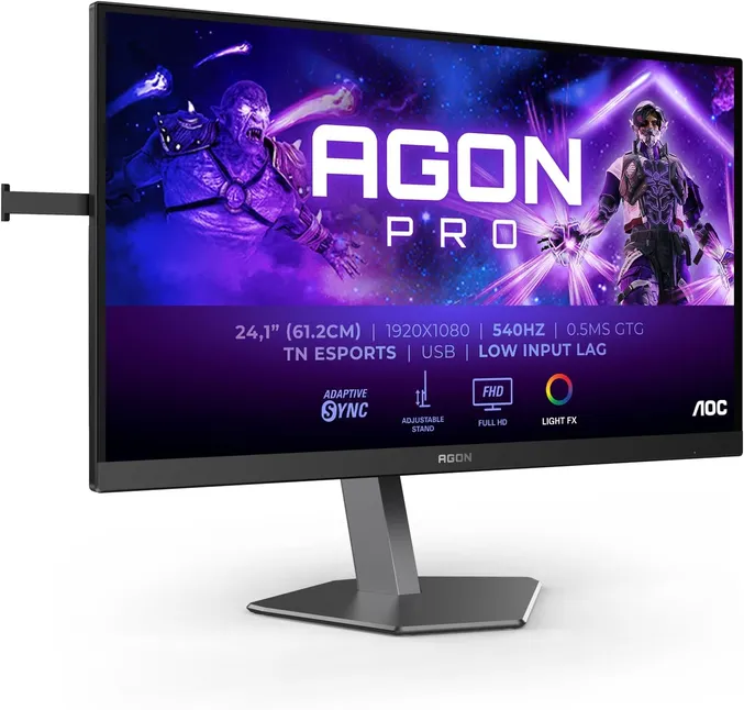 aoc agon pro ag246fk 24 1 pollici 540hz ultra fast tn hdr400 2024