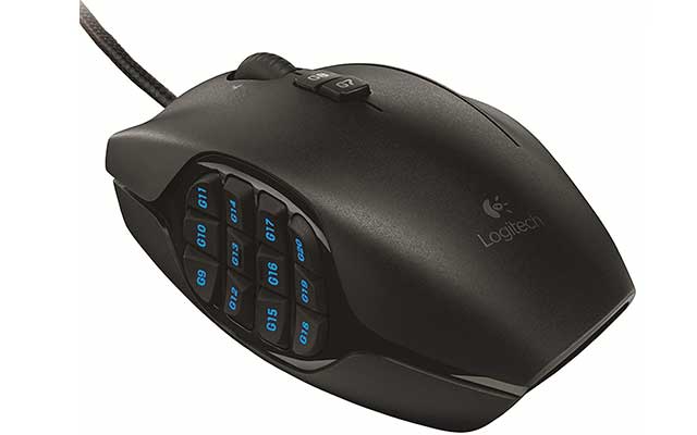 migliori mouse mmo gaming logitech g600
