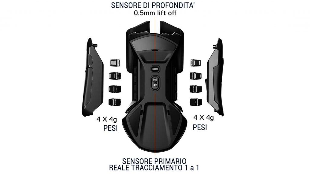 Recensione Mouse da gaming Steelseries rival 600