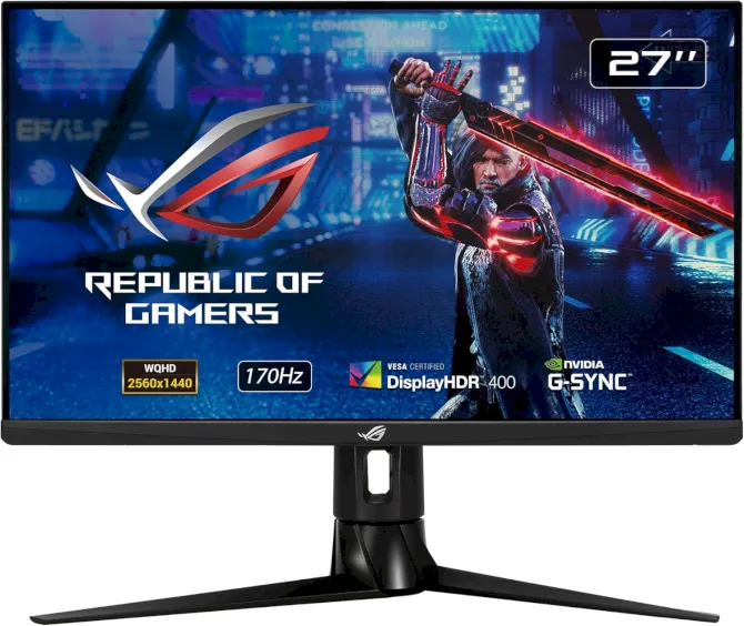 ASUS ROG Strix XG27AQ Monitor 27 pollici QHD con G-Sync e frequenza di aggiornamento fino a 170Hz