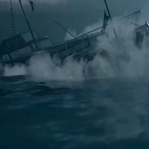 La nave in balia della tempesta