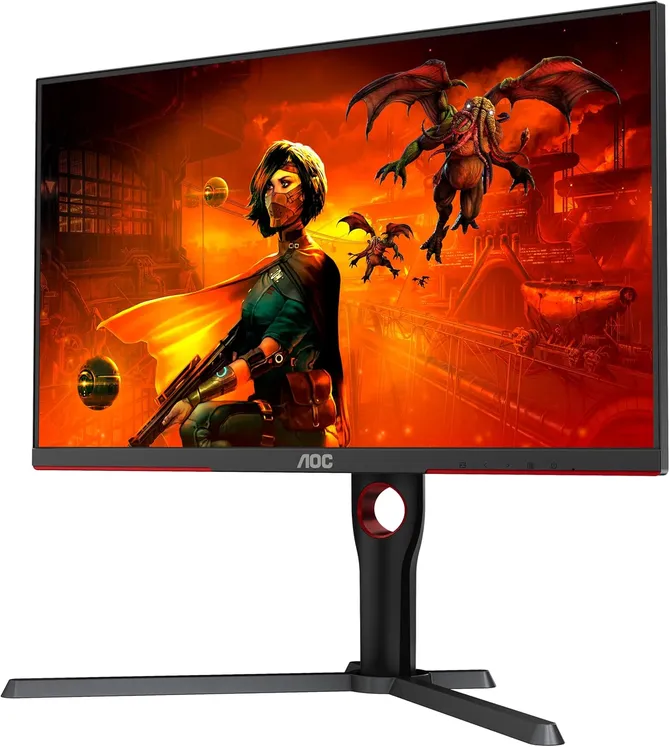 Monitor AOC Gaming U27G3X da 27 pollici con risoluzione 4K UHD, frequenza di aggiornamento 160Hz e porte HDMI 2.1, ideale per gaming su PS5.