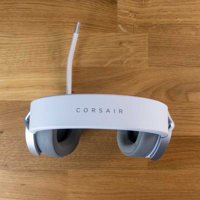 Corsair HS65 Wireless recensione sopra