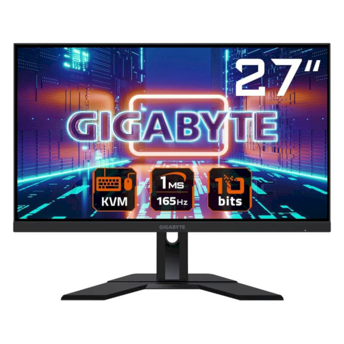 Gigabyte M27Q 27 KVM, Gaming Monitor 2k QHD 2560 x 1440 170 Hz