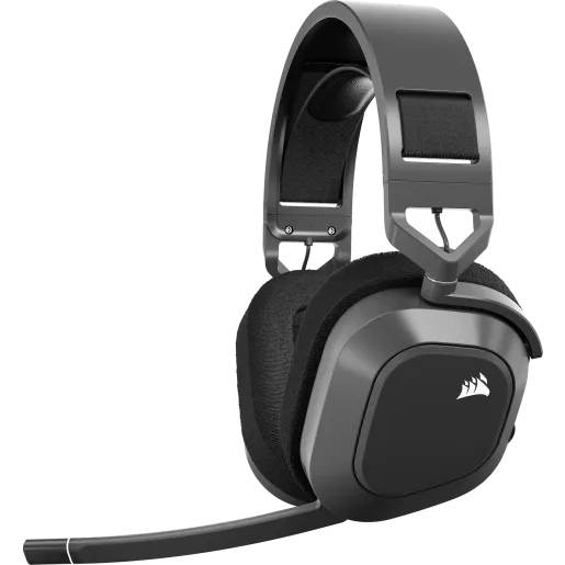 CORSAIR HS80 MAX WIRELESS Gaming Headset, Steel Gray (EU)