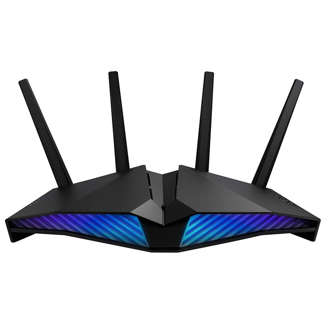 ASUS RT-AX82U Router Estendibile con Mobile Tethering, Alternativa ai Router 4G 5G, AX5400 Dual Band WiFi 6, Mobile Game Mode, AiProtection, Adaptive QoS,.