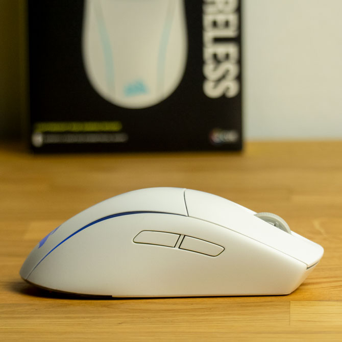 corsair m75 wireless design mouse per mancini ambidestro