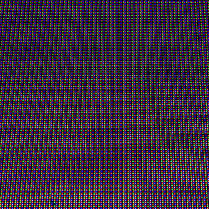 Pixels di uno schermo