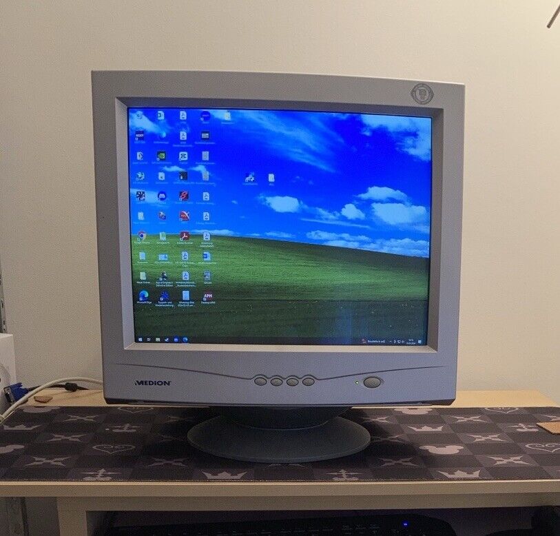 vecchio monitor PC CRT 4 3