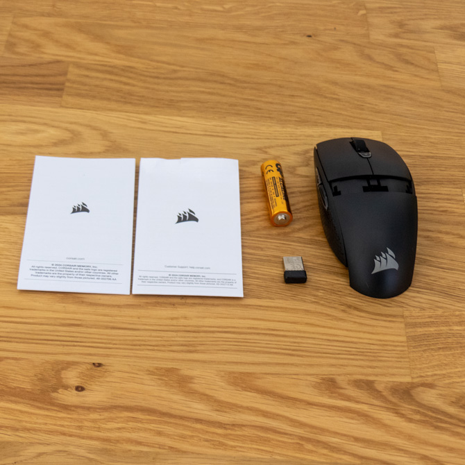 Corsair M55 unboxing 2