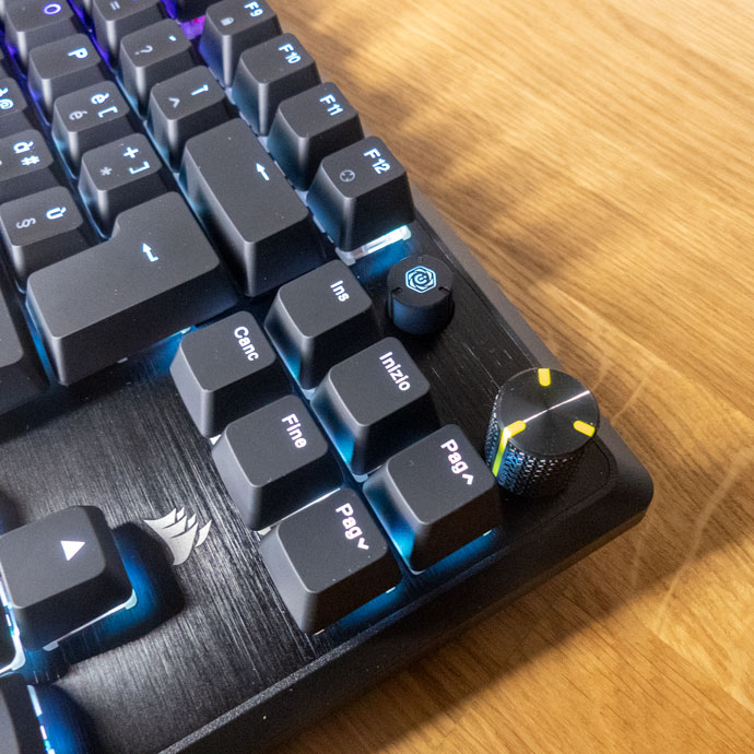 recensione corsair k70 core tkl 5