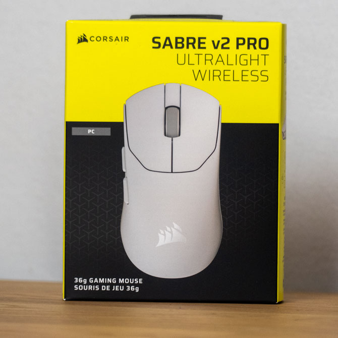 Sabre v2 PRO ultralight wireless recensione (2)