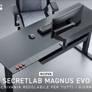 Secretlab MAGNUS Evo – Scrivania regolabile per tutti i giorni