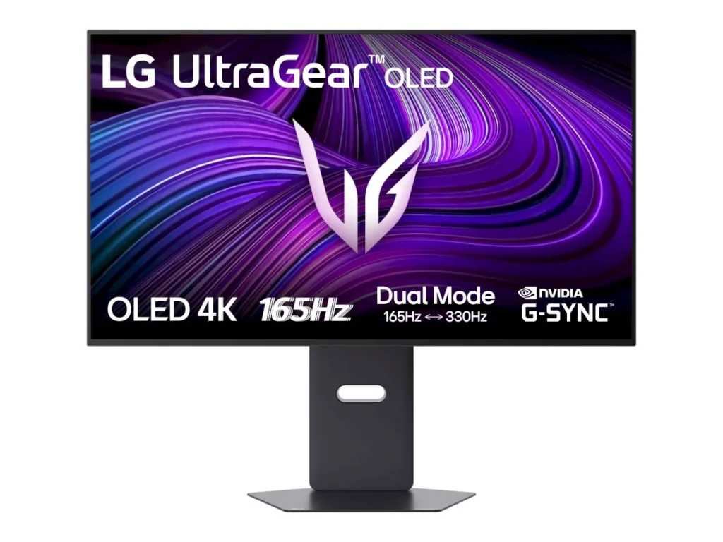 LG UltraGear 32GX850A monitor gaming OLED 4K 165Hz