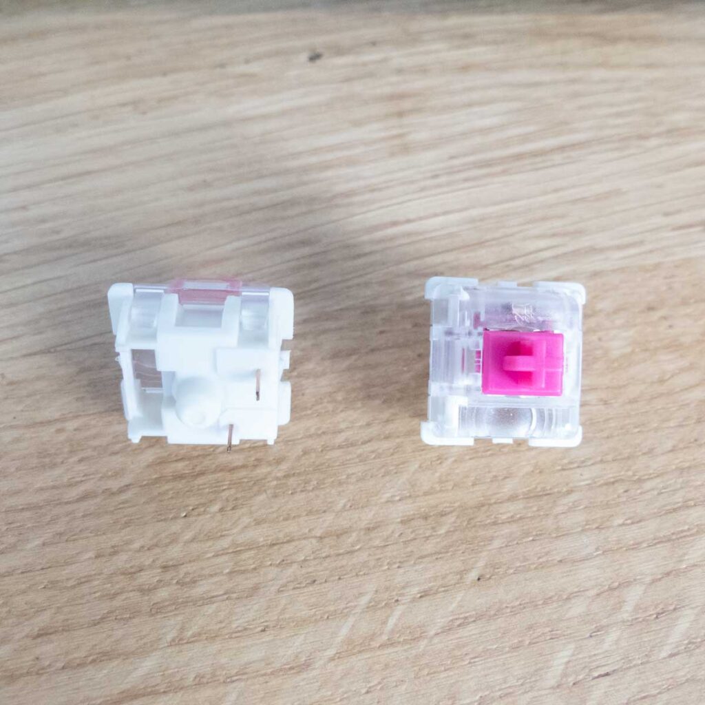 Corsair Vanguard 96: Recensione 12 Corsair Vanguard 96 MLX Fusion switches