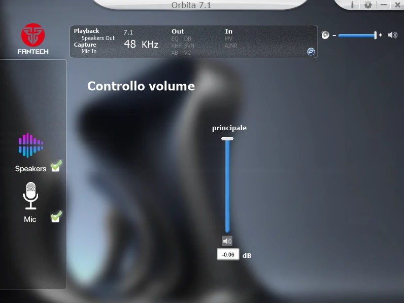 Fantech Orbita WHG07: recensione 18 Fanech orbita software 4
